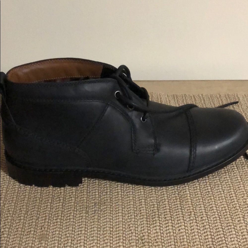 Men’s Clark’s Black Currington Boots